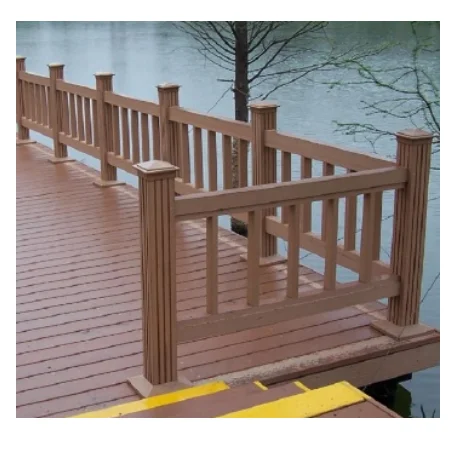 Customization Low-Maintenance WPC Railing Garden Balconies Terraces Durable Solution Household Use