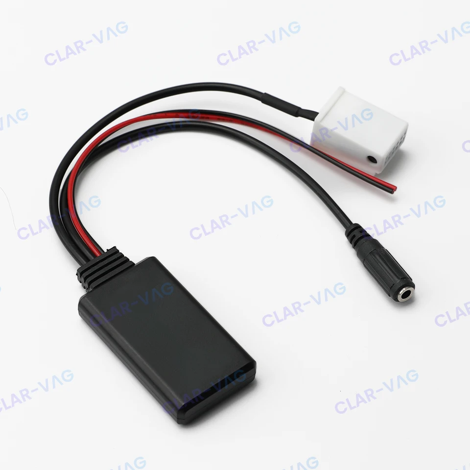 Bluetooth Module Receiver Adapter Radio Stereo AUX Cable Adapter12 Pins For BMW E60 E63 E64 Plug and Play
