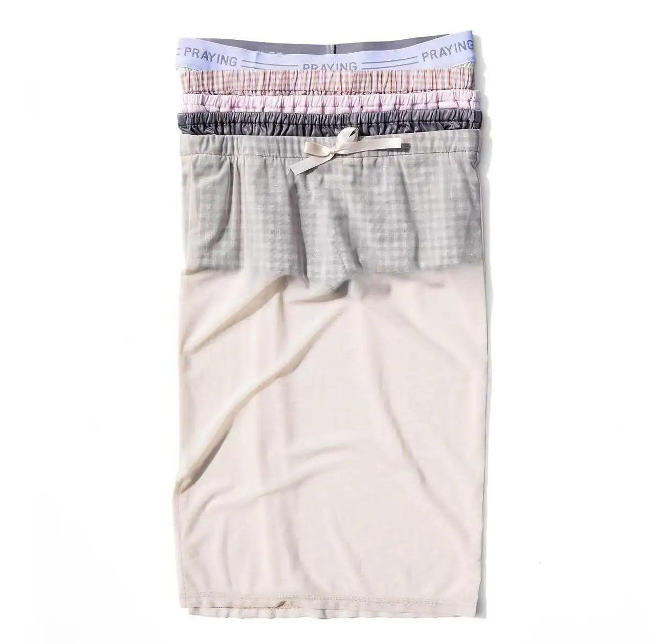 Praying Boxer Sheer Skirt レイヤード s Praying Boxer sheer spliced see-through high-waist skirt - AliExpress