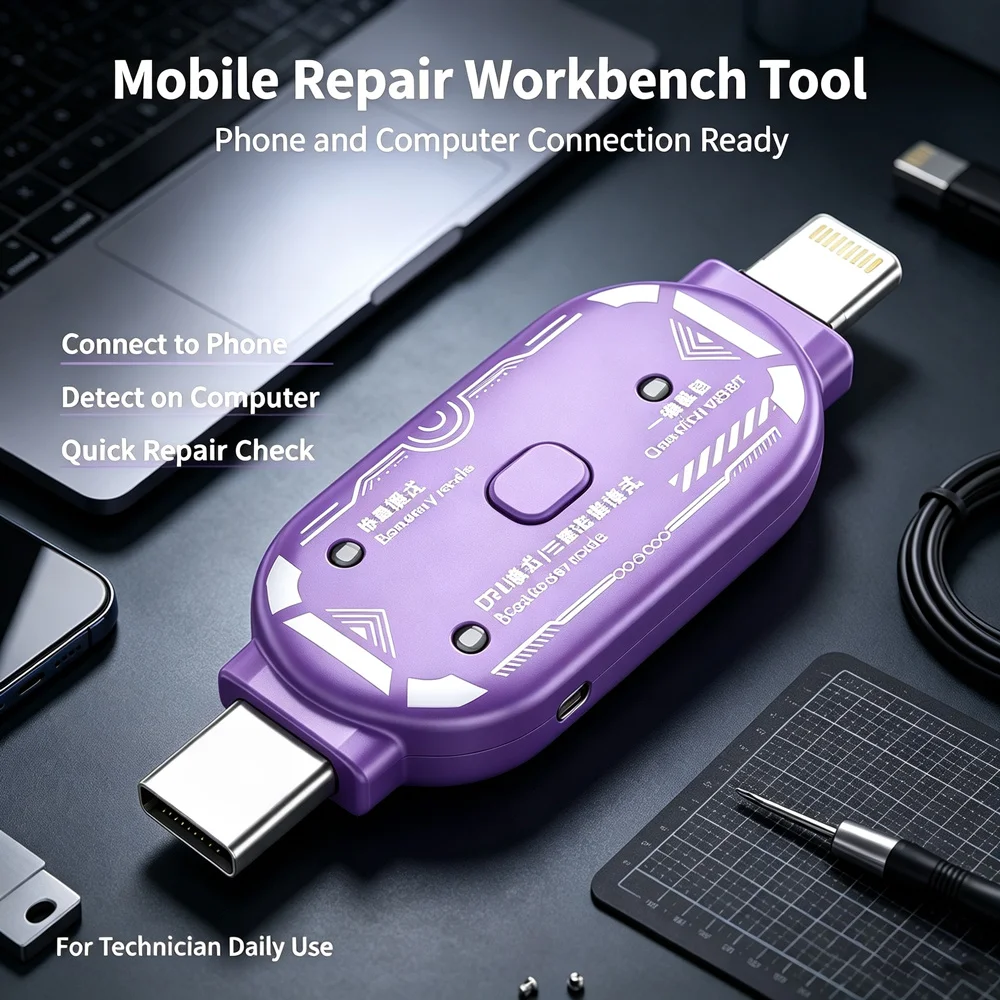 Mobile Repair Engineering Test Cable One Key Quickly Enter DFU Recovery Bootloader Mode For Smartphone Debug Flash Work