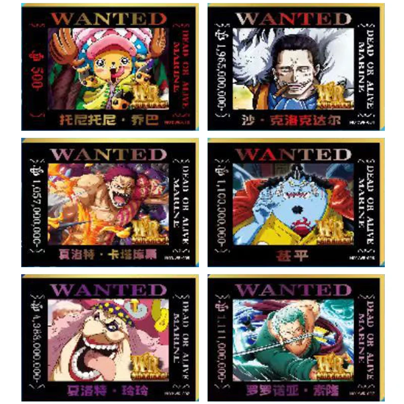 One Piece Collection Cards Hollow Embossed Metal Card Rare Acrylic Card Guo Ka Booster Box Toys And Hobbies Holiday Gift