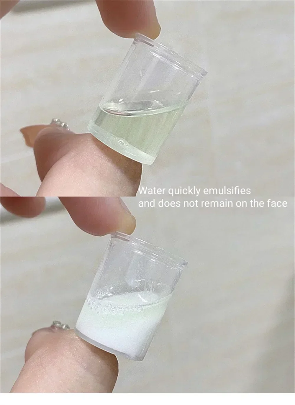 カプセルクレンジングオイル椿二次スローメイク落としバターディープクリーニング旅行ポータブルシングル化粧品バーム