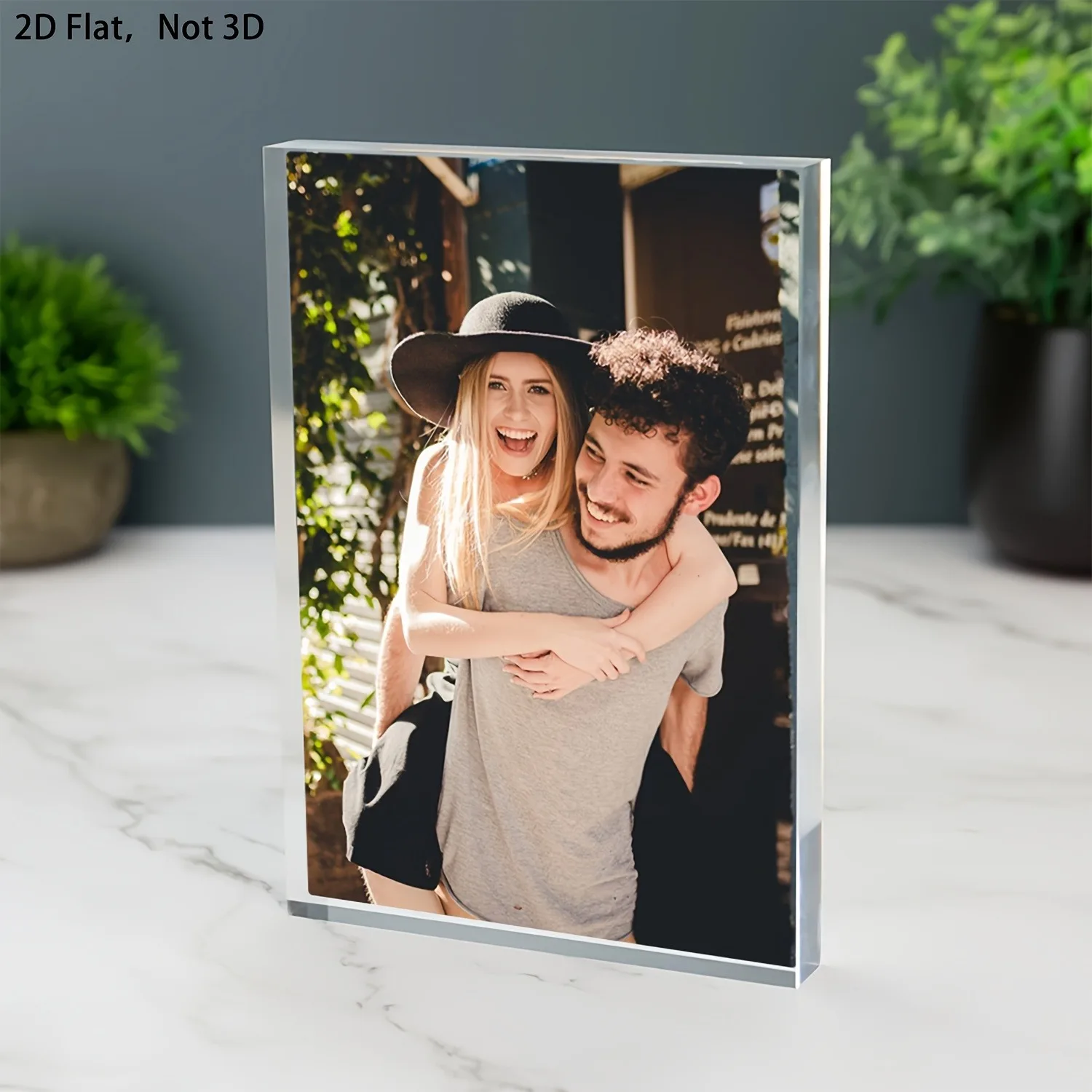 1PC Custom Photo   Acrylic Personalized Gift For Family Mom Friends Birthday Anniversary Wedding Valentine
