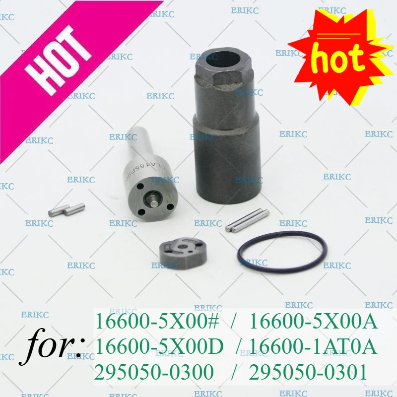 

295050-0300 295050-0301 Injector Kit Nozzle G3S10 Valve Plate SF03(BGC2) For Nissan Navara 2.5d YD25DDTi 16600-1AT0A 16600-5X00A