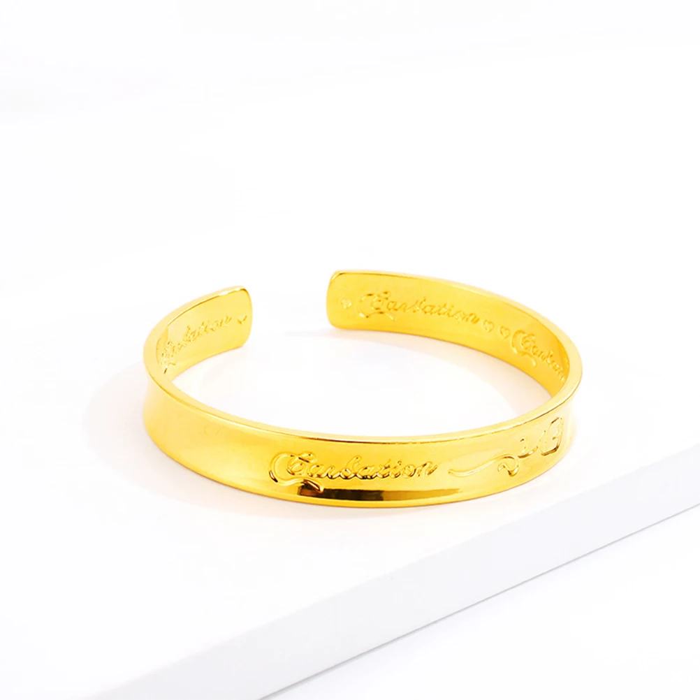 

Durable Open Bracelet Jewelry Open H Chain Gift Lightweight Comfortable Occasions H Titanium Bracelet Chain