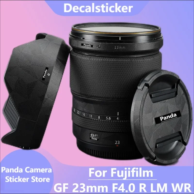 For Fujifilm GF 23mm F4.0 R LM WR Anti-Scratch Camera Sticker Coat Wrap Protective Film Body Protector Skin For Fuji GF23mm F4