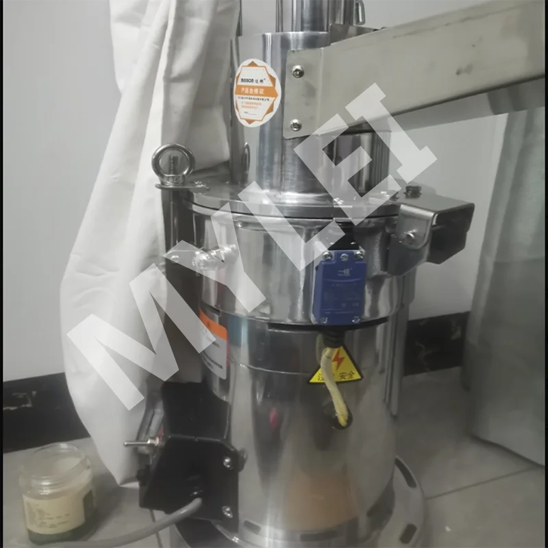 Commercial Hammer Mill Dried Spice Herbs Grain Grinding Machine Chilli Seeds Leaves Pulverizer Machine