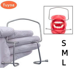 3pcs Stainless Steel Mouth Opener S M L Dental Lip Cheek Retractor Dental Orthodontic Tools