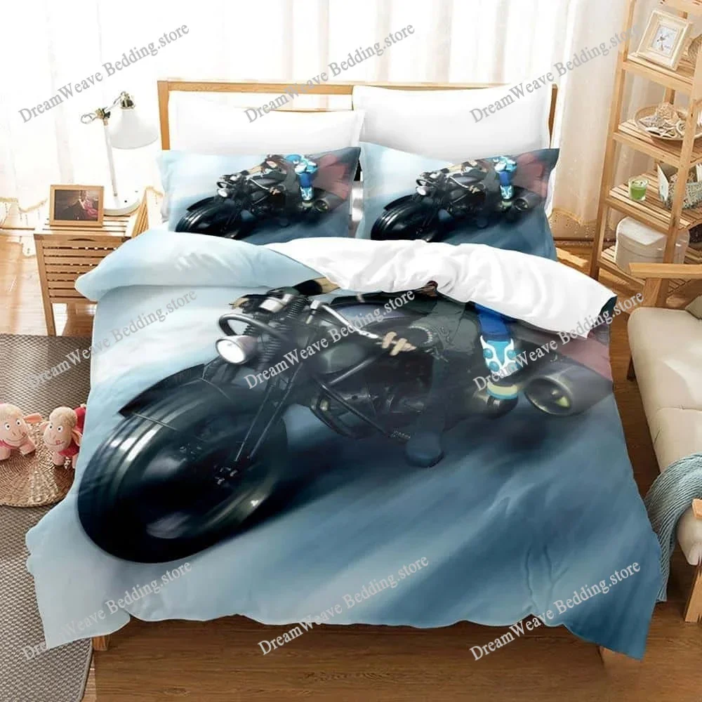 

New 3D Print Anime Bed DRAMAtical Murder Bedding Set Single Twin Full Queen King Size Bed Set Adult Kid Bedroom Duvet Cover Sets