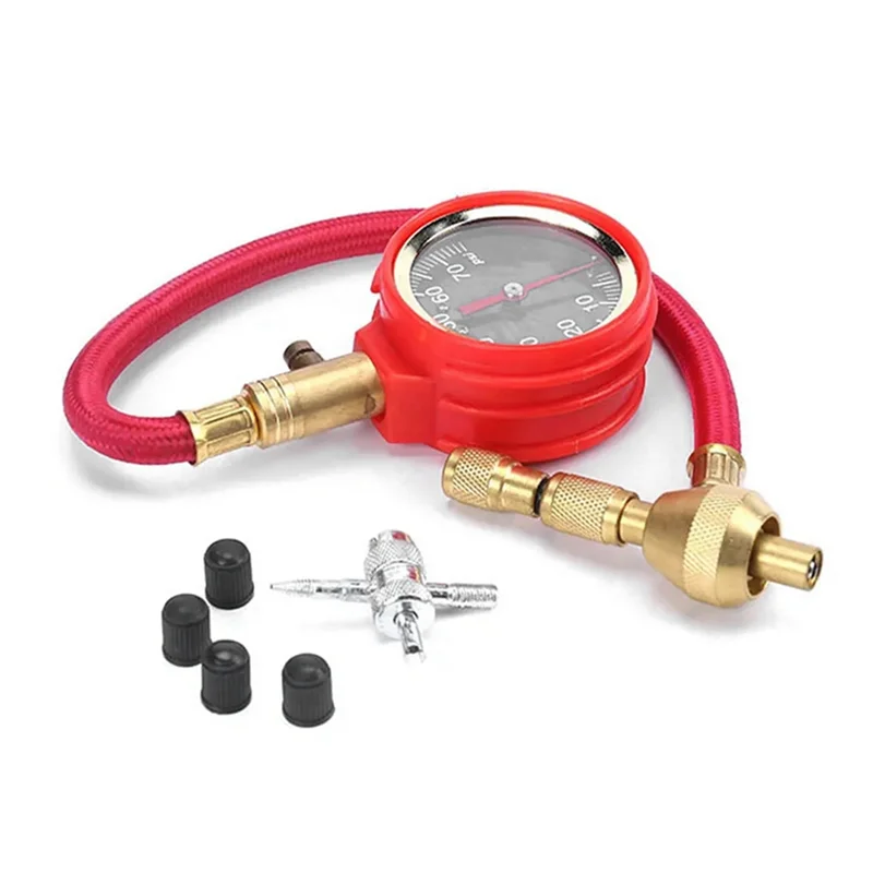 

Highly Recommended Automobile Pointer Tire Pressure Gauge Tire Pressure Gauge For Large Offroad Tires For Automotive Motorcycle