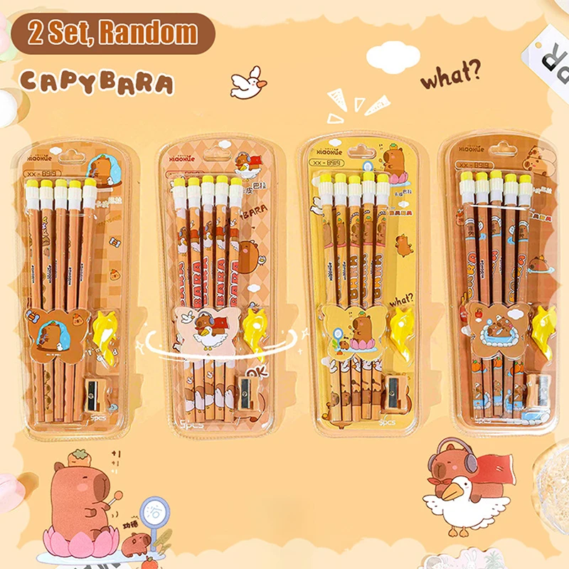 8/10Pcs Cartoon Cap… - image