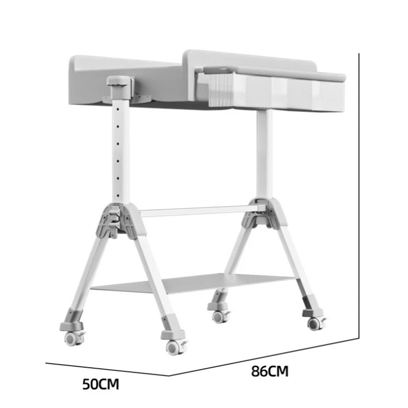 Mesa de enfermagem portátil dobrável para bebê, massagem multifuncional de banho, mesa de mudança de toque, recém-nascido