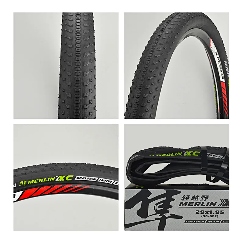 CHAOYANG XC 299 ARISUN Mountain 26X1.95  Bicycle Super Light Antipruritic 180TPI Ultralight Black Tyre 27.5/29*1.95 Cycling Part