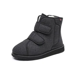 Winter New Padded Warm Women's High-top Cotton Shoes Wider And Fatter Lightweight And Soft For A Variety Of Foot Type 36-40