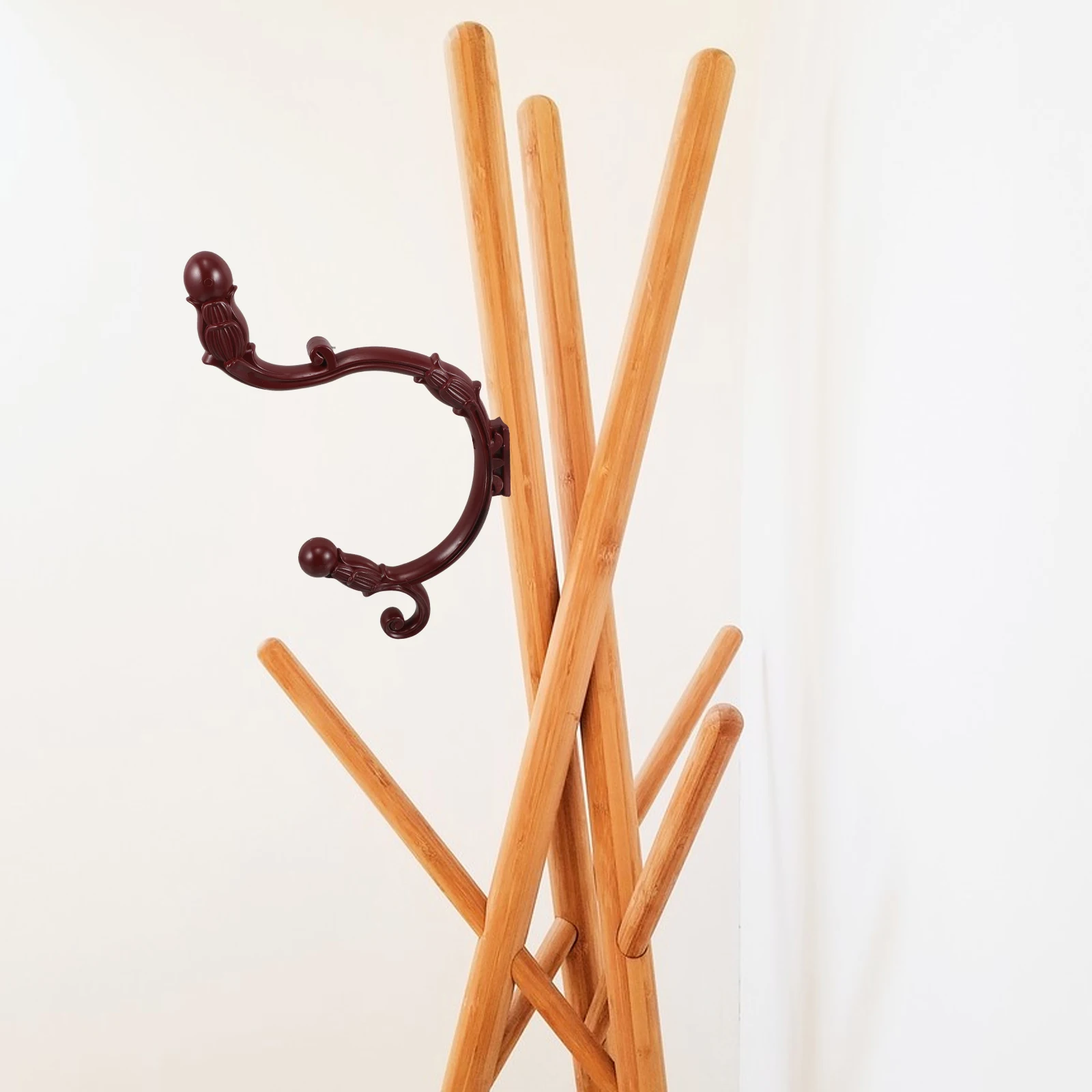 

Coat Rack Hook Heavy Duty Plastic Bedroom Storage Cloth Hanger Accessories Wall Mount Hooks Stylish Closet Organizer