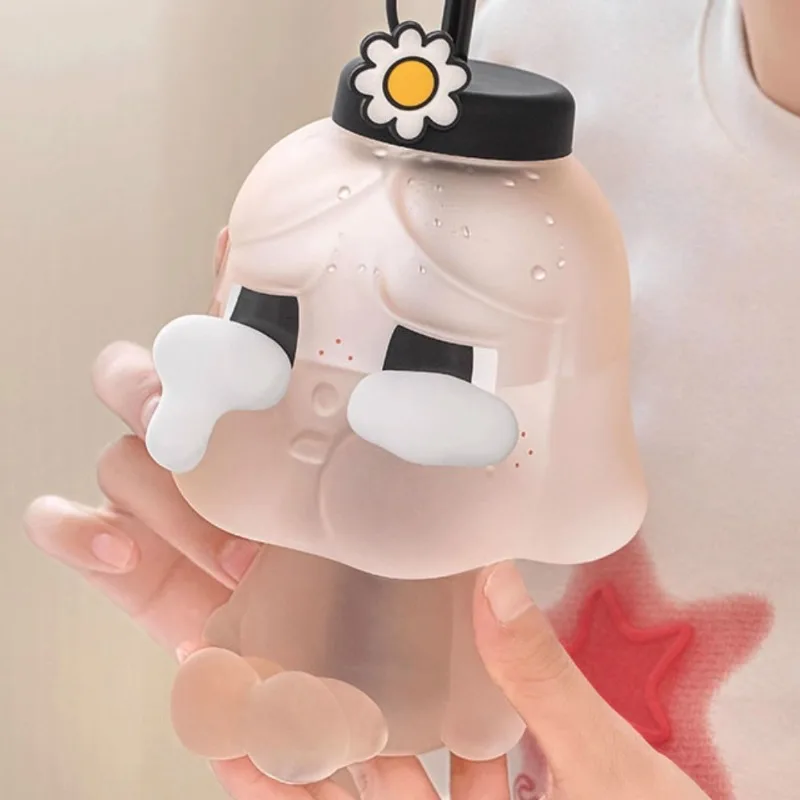 Echte CRYBABY Tear Factory Meets Yourself Series Strobeker Leuke glazen bekerpop Kawaii Anime Action Surprise Verjaardagscadeau