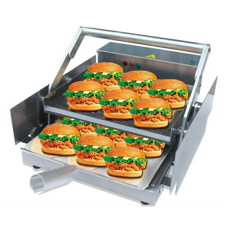 Electric Automatic Burger Making Machine/ KFC Hamburger Burger Bun Maker Machine No Reviews Yet 1 Order