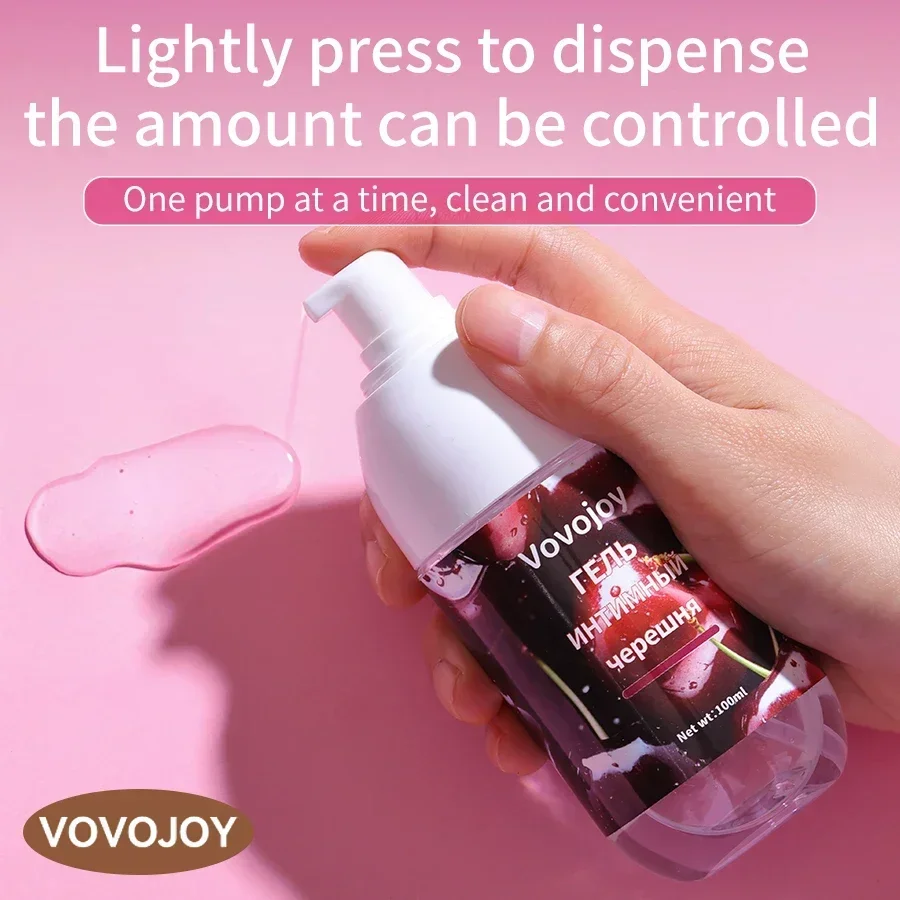 2 Buah Pelumas Seksual Dewasa Tahan Lama Tidak Lengket Licin Pelumas Berbasis Air Mainan Seks Rasa Ceri Stroberi untuk Vagina