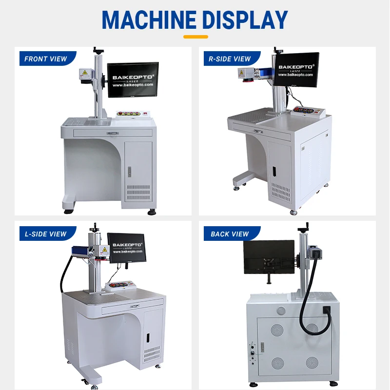 

FM-400 Plus-2 Including Computer Floor Type Metal Optical Laser Fiber Marking Machine Raycus/JPT Laser Source 20/30/50/70/100W