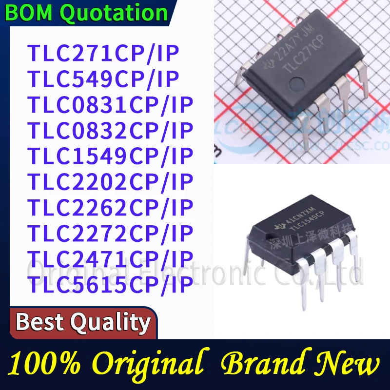 

TLC271CP TLC549CP TLC0831CP TLC0832CP TLC1549CP TLC2202CP TLC2262CP TLC2272CP TLC2471CP TLC5615CP