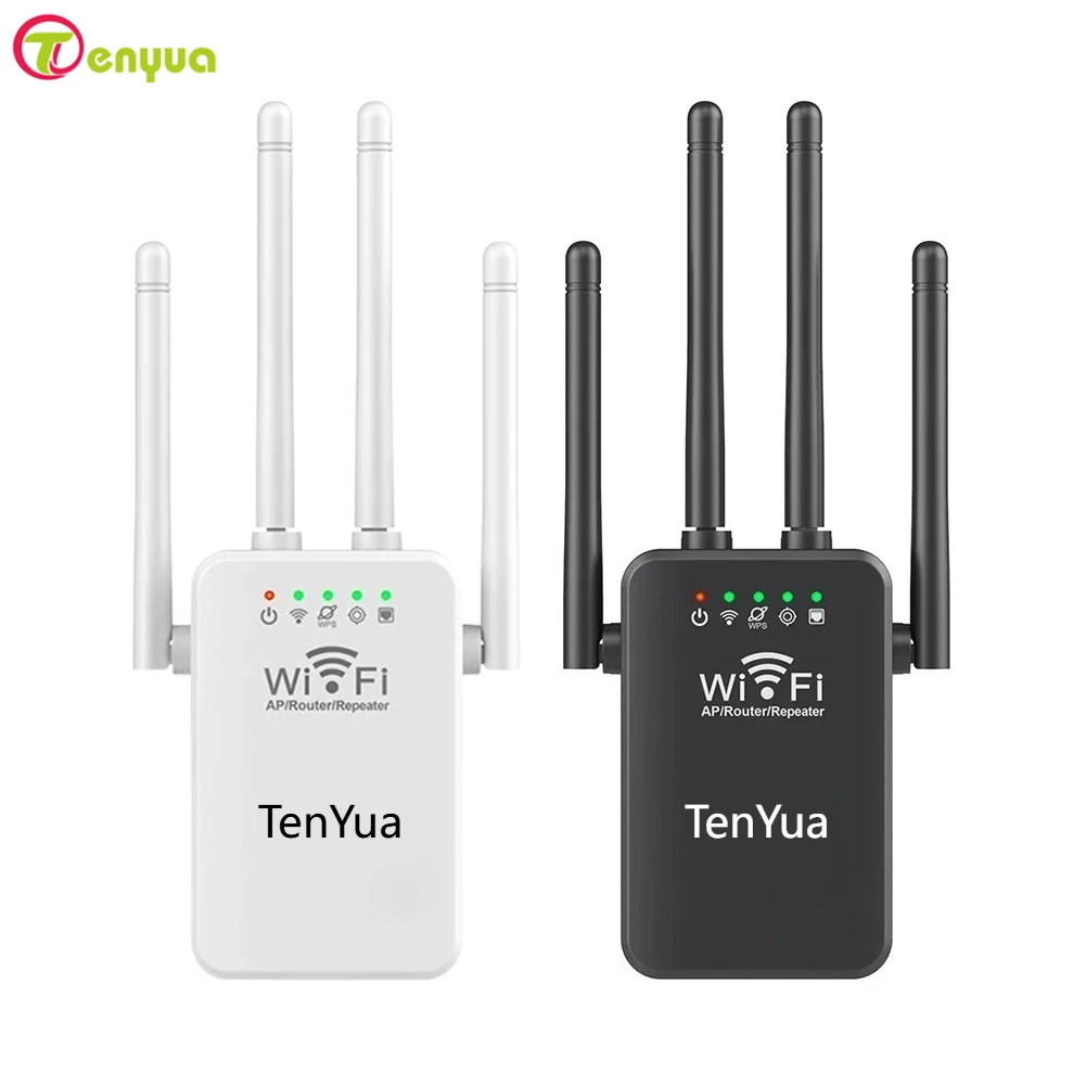 

Удлинители Wi-Fi, усилитель сигнала 2,4G, беспроводной Wi-Fi, интернет-ретранслятор, 300 Мбит/с, 4 антенны, большой радиус действия с портом Ethernet для дома