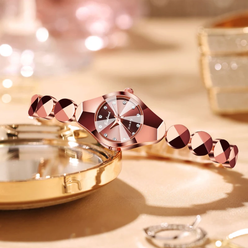BINBOND 220 Watch for Women Waterproof Versatile  Premium Exquisite Fashionable Light Luxury Quartz Watch Relogio Feminino