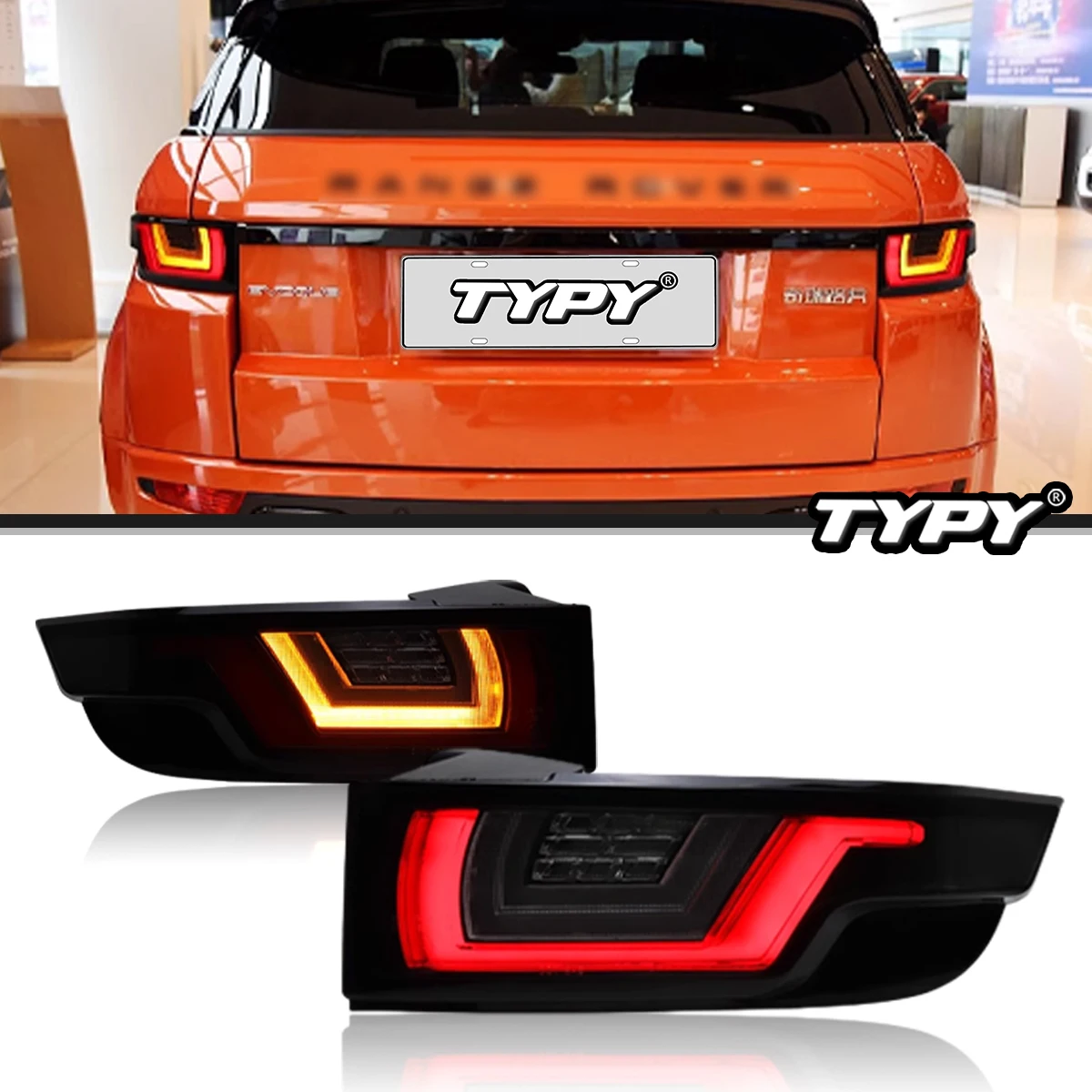 

TYPY Car Tail Lights For Land Rover Evoque 2012-2018 LED Car Tail Lamps Daytime Running Lights Dynamic Car Accessories