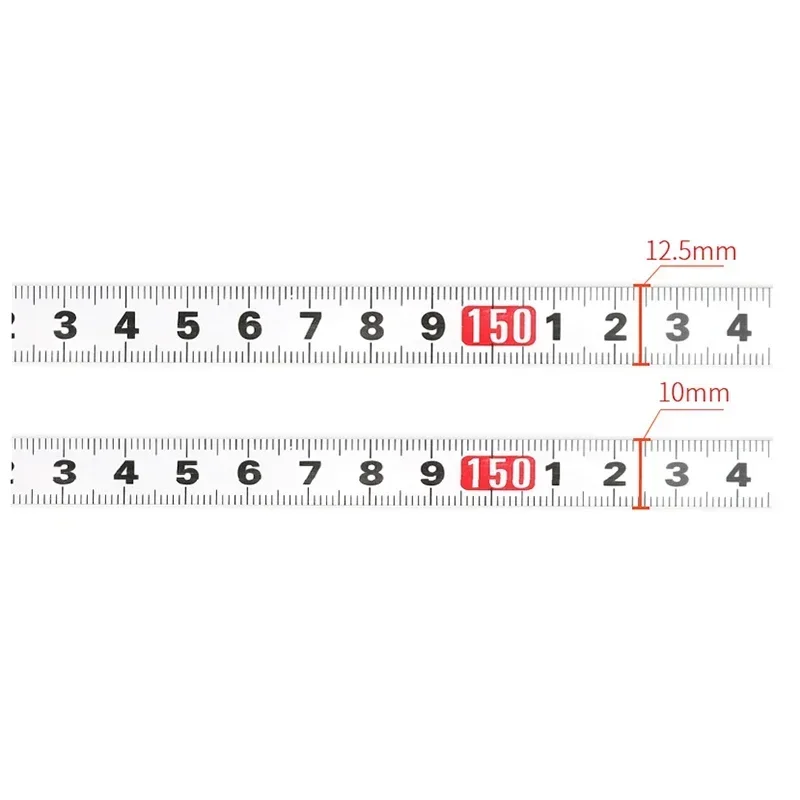 Woodworking T Track Tape Measure 12.5/16/19mm Width Metric Self Adhesive Scale Ruler for Miter Track Router Table Saw Measuring