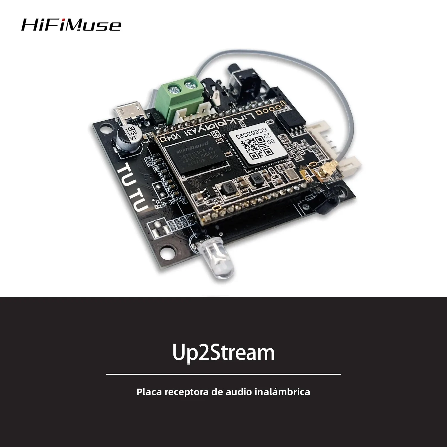 D10 Bluetooth 5,0 placa receptora de Audio módulo de música estéreo inalámbrico Multiroom DIY WiFi sistema de Audio en casa