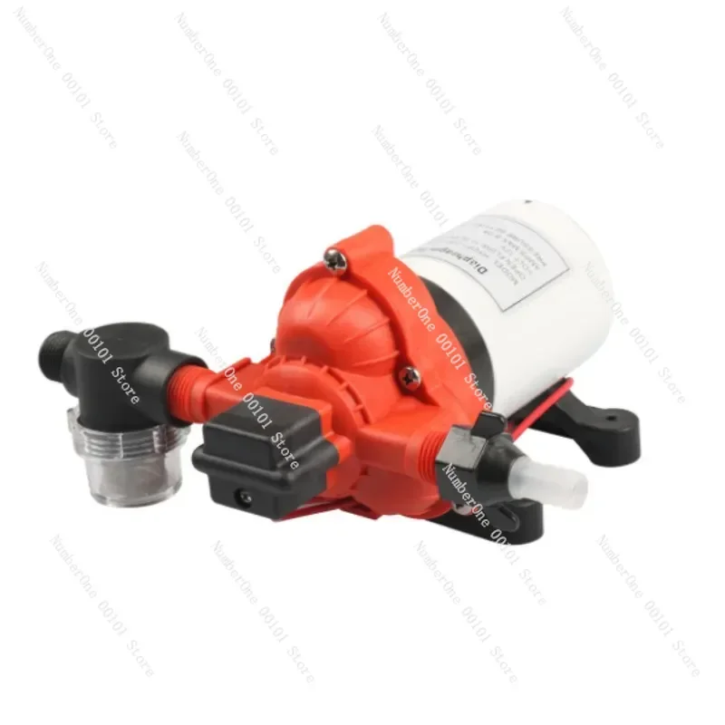 Miniature RV 110 220V AC DC Diaphragm Water Pump High Pressure Automatic