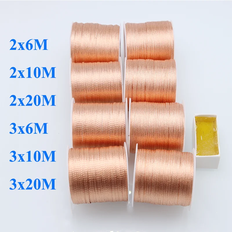 Copper Welding Wick Wire Solder and High Purity Rosin Soldering Paste for PCB Board BGA Repair Tool Desoldering Mesh Braid Tape