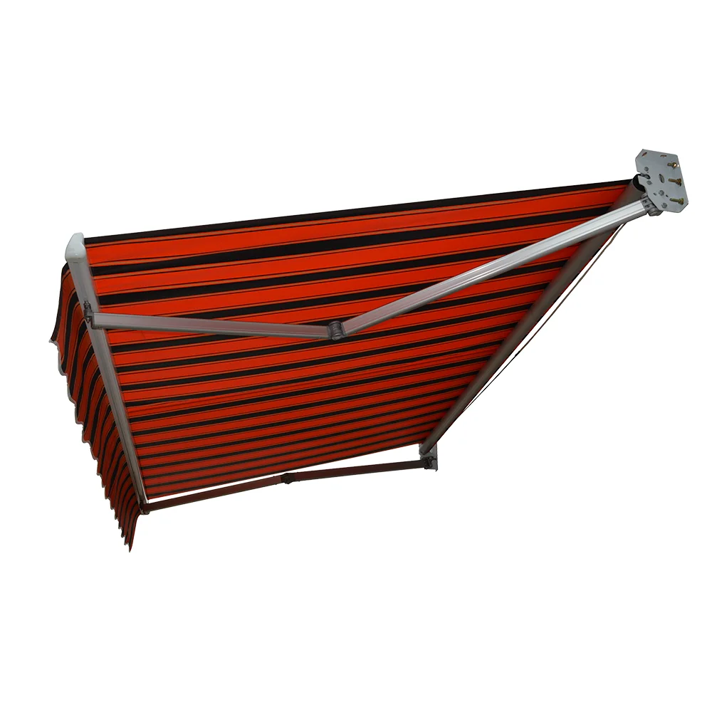 

Awning Type A03 Wall Mounted Motorized or Manual Awning Waterproof Windproof Awning Retractable Patio Balcony