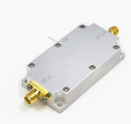 1pc LNA 1.1-1.7GHz gain 60dB low noise 0.6dB GPS Beidou GLNSS amplifier