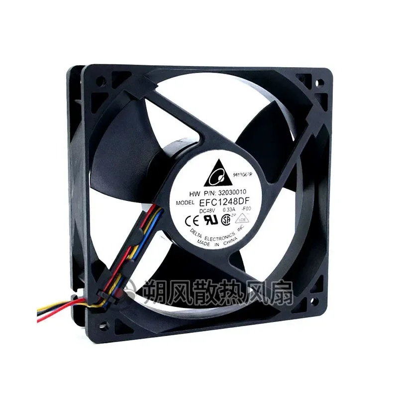 for Delta EFC1248DF 12032 48V 0.33A 12CM PWM Temperature Control Speed Regulation High Performance Cooling Fan