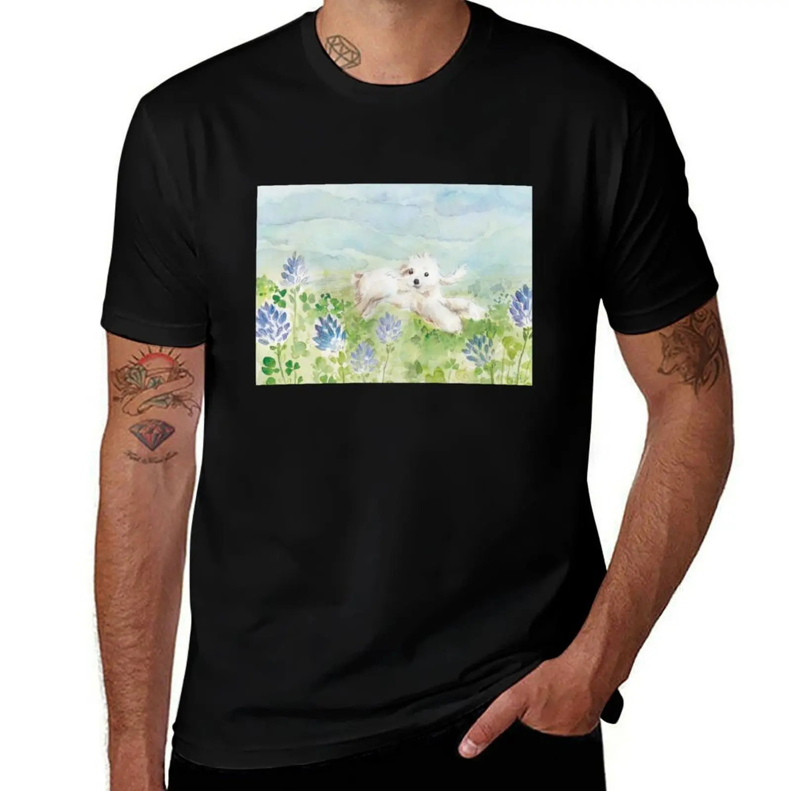 

Clover Frolicking T-Shirt Fitness Training Breathable Tee