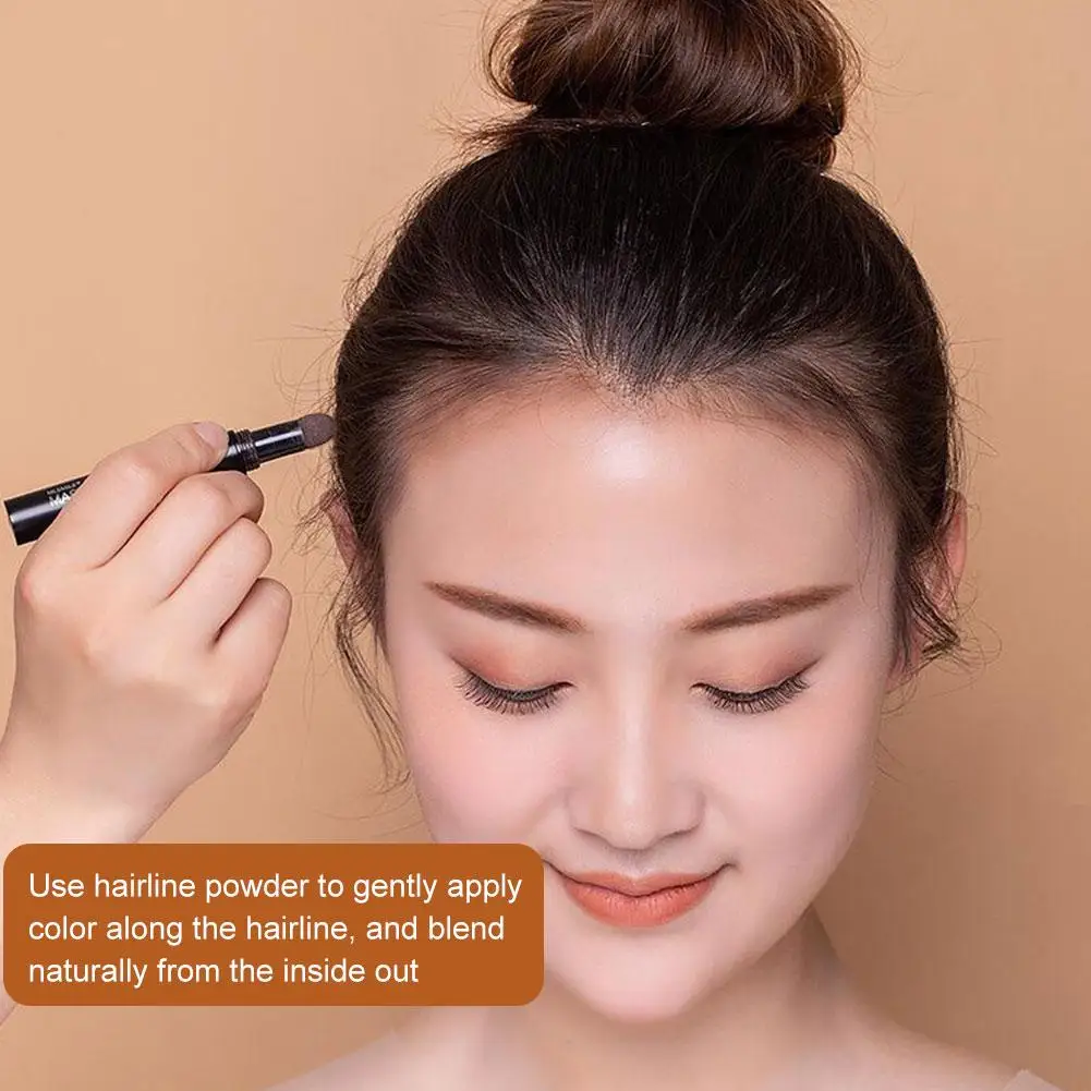 

Hairline Concealer Pen Control Hair Root Edge Blackening Grey Up Hair Natural 1g Instantly Hair Herb Pen Cover White Dye Z0X2