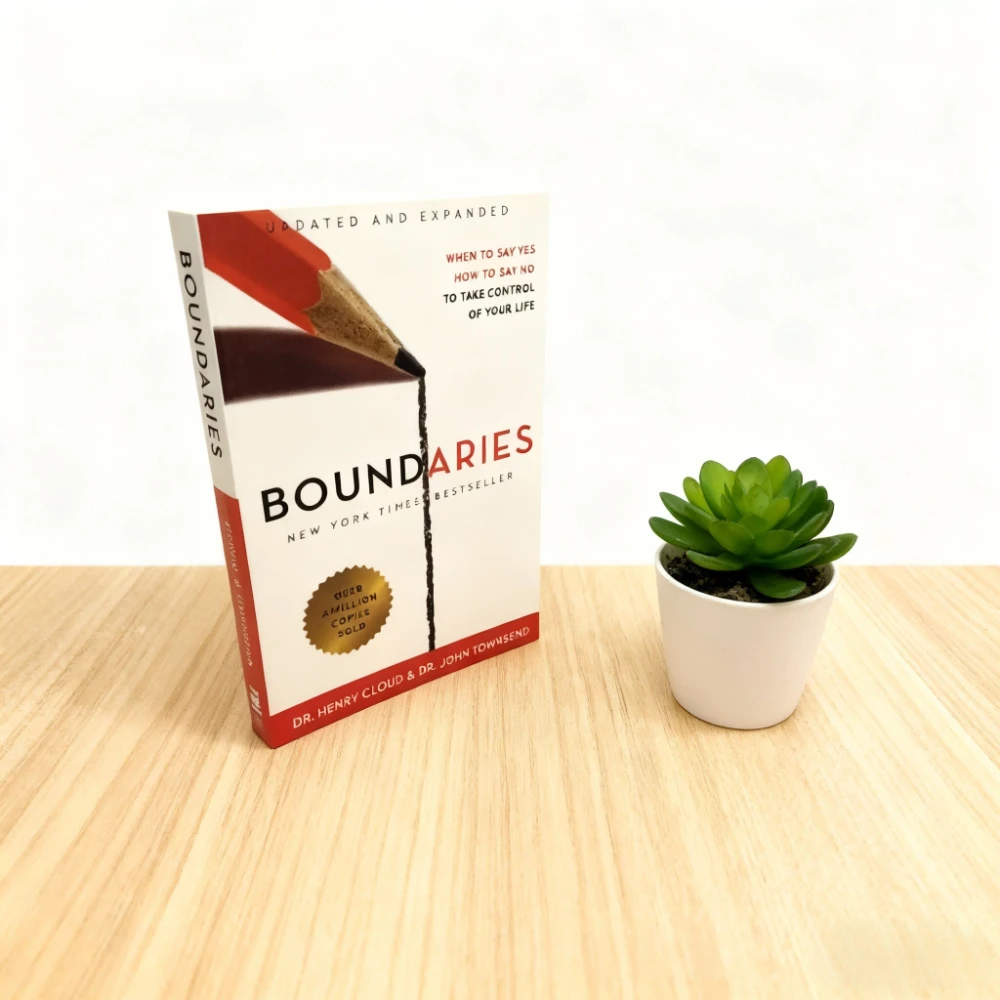 1 حدود كتاب من تأليف دكتور هنري كلاود ودكتور جون تاونسند كريستيان للمواعدة والعلاقات الأكثر مبيعًا غلاف ورقي للكتاب الإنجليزي