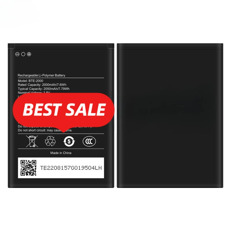 BTE-2000 for CAT S22 Flip Phone Battery 0 Cycle High Quality High Capacity Battery Replacement Bateria Grade A Cell with Tools