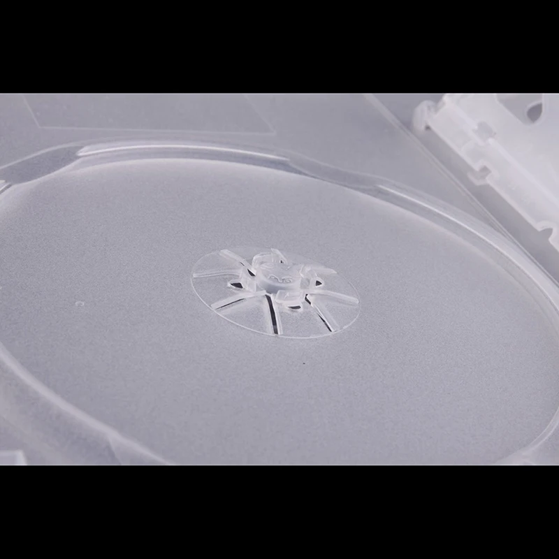 High Quality Empty CD Case PP Plastic Milky Transparent CD Case CD Case Capacity 4-8 Discs