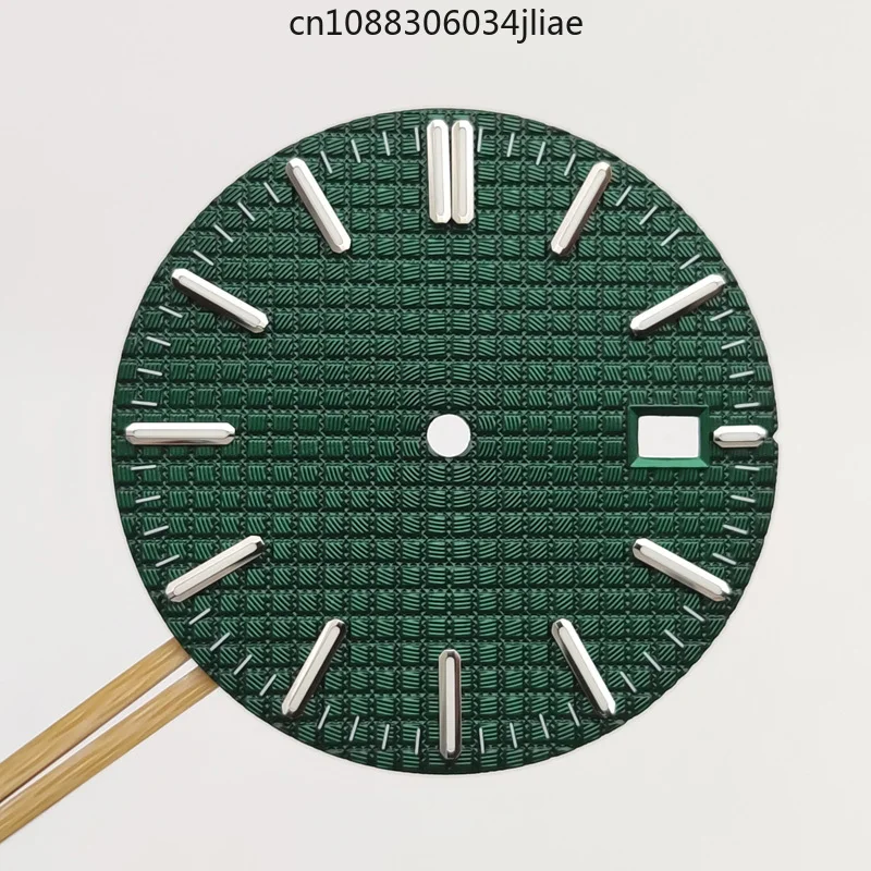 Modified watch accessories, dial 31.8MM, noodle nails, suitable for NH35 movement (with matching case and strap)