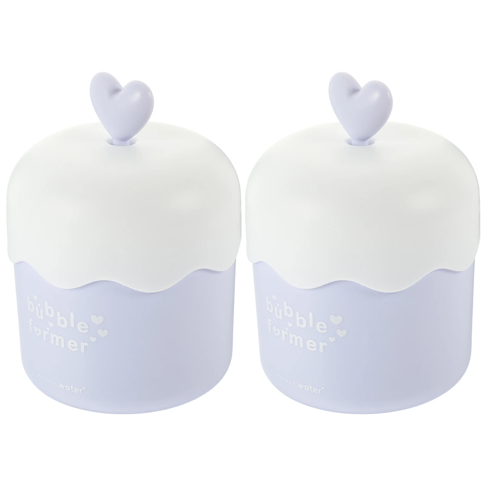 

2 Pcs Skin Care Products Bubble Shower Gel Cleanser Face Wash Portable Plastic Foam Maker