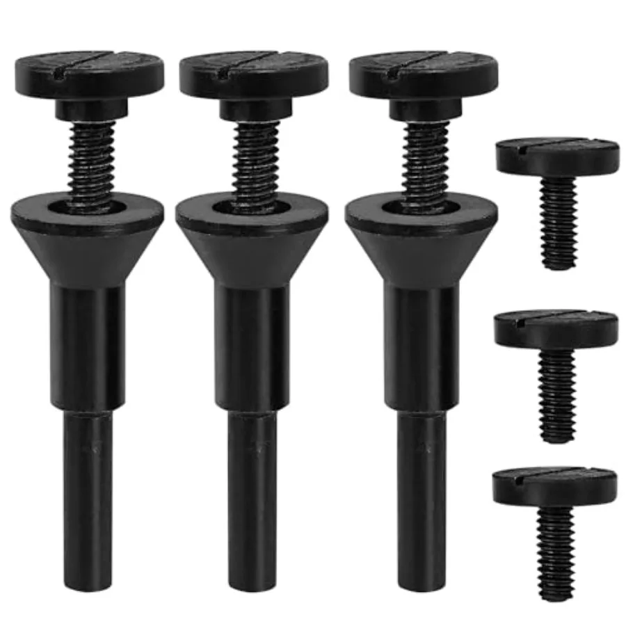 

Cut-Off Wheel Mounting Mandrel Holder 3/8" and 1/4" Arbor Hole with 1/4" Shaft Stem for Die Grinder Accories Drill Rotary Tool