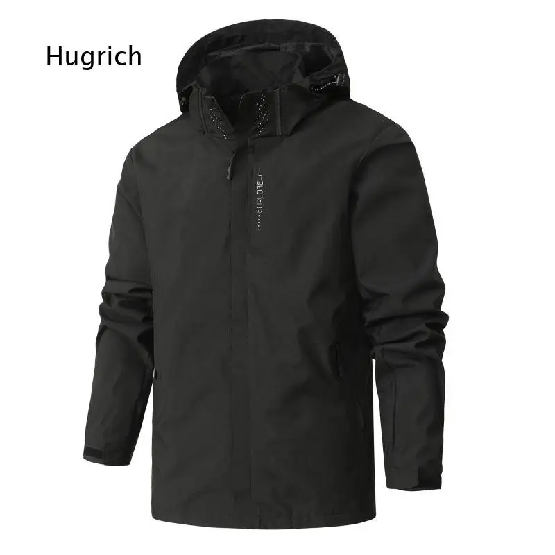 Thin Style Outdoor Windbreaker Jacket Outerwear Unisex Water And Wind Resistant Support Logo Printing For Daily Hiking Outdoor