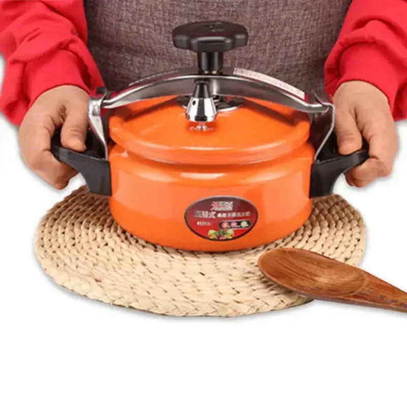 

Mini Pressure Cooker Small Pressure Cooker Household Commercial Gas Open Flame Universal 2-3 People Use Cooker Aluminium Cooking