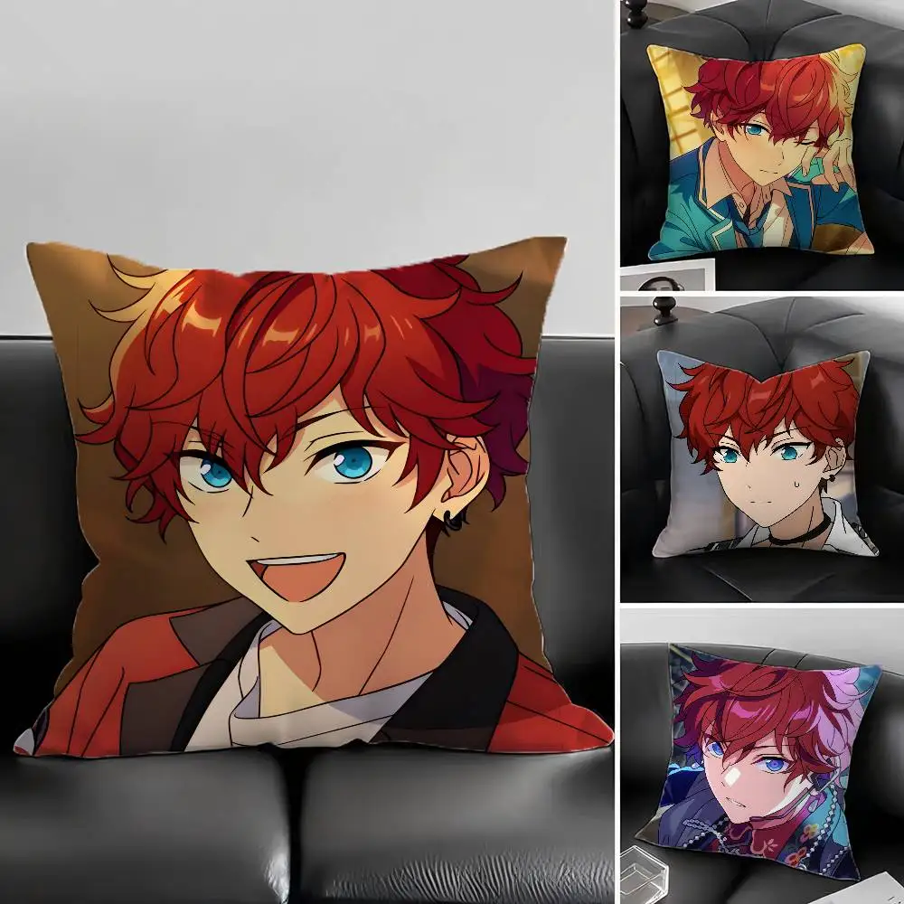Music Game Amagi Hiiro Pillow Case Sofa Cushion Cover Room Home Decoration