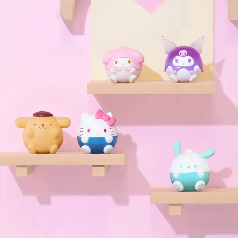 

TOPTOY новая подлинная семейная серия Sanrio, милая игрушечная фигурка, слепая сумка, модные настольные украшения, коллекционные подарки