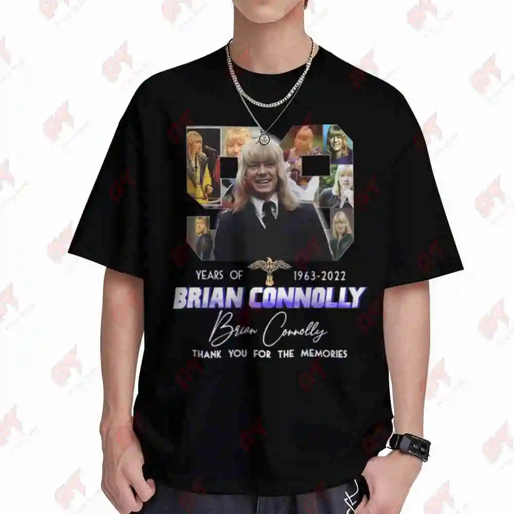 59 Years Of Rock N Roll 1963 2022 The Sweet Brian Connolly Tribute Short Sleeve Tee 100% Cotton T-Shirt