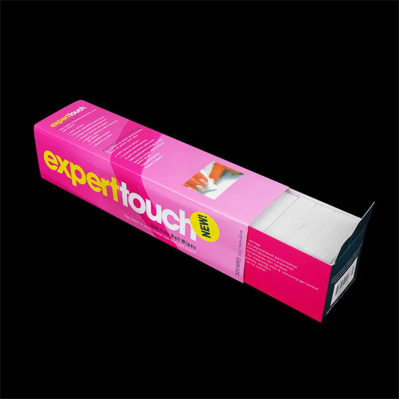 Lingettes dissolvant de vernis à ongles non pelucheuses, outil de manucure, tampons en coton, serviettes pour Nail Art, dissolvant de vernis Gel, 325 pièces/boîte