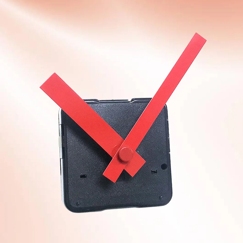 

Silent Quartz Clock Movement Kit Red Needle No Easy Install for Wall Desk Cross Stitch Clocks Replacement Parts Movement