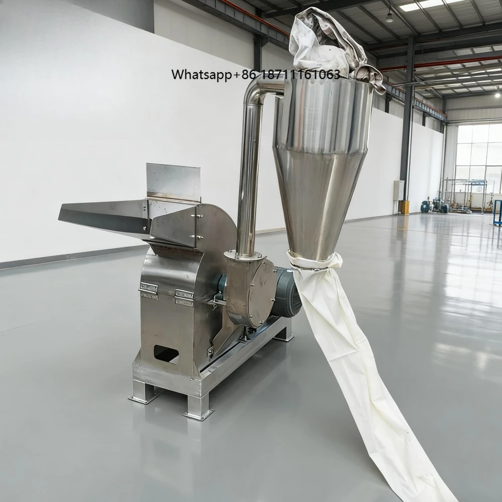 High Quality Stainless Steel  Seed Flour Mill Animal Feed Grinder Grain Universal Milling Machine Universal Grinder Crusher